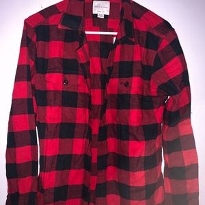 AE Black/Red Flannel